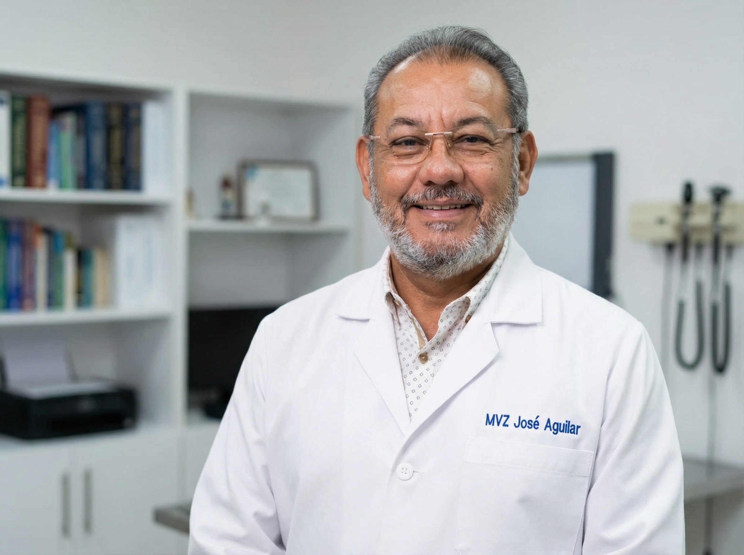 MVZ José Ramón Aguilar San Román, director de Médica Peek