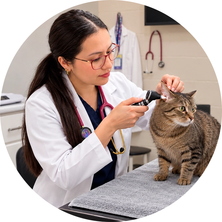 Dra. Melina Estrada Alanís, veterinaria enfocada en medicina felina en Tijuana