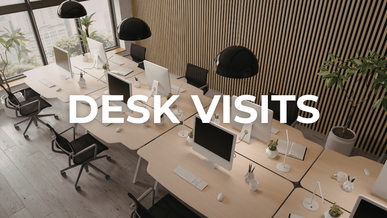 The Desk Visit: The Simple Habit That Gives You Your Day Back