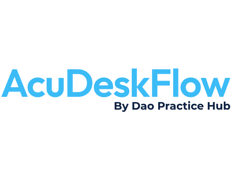 AcuDeskFlow by Dao Practice Hub logo