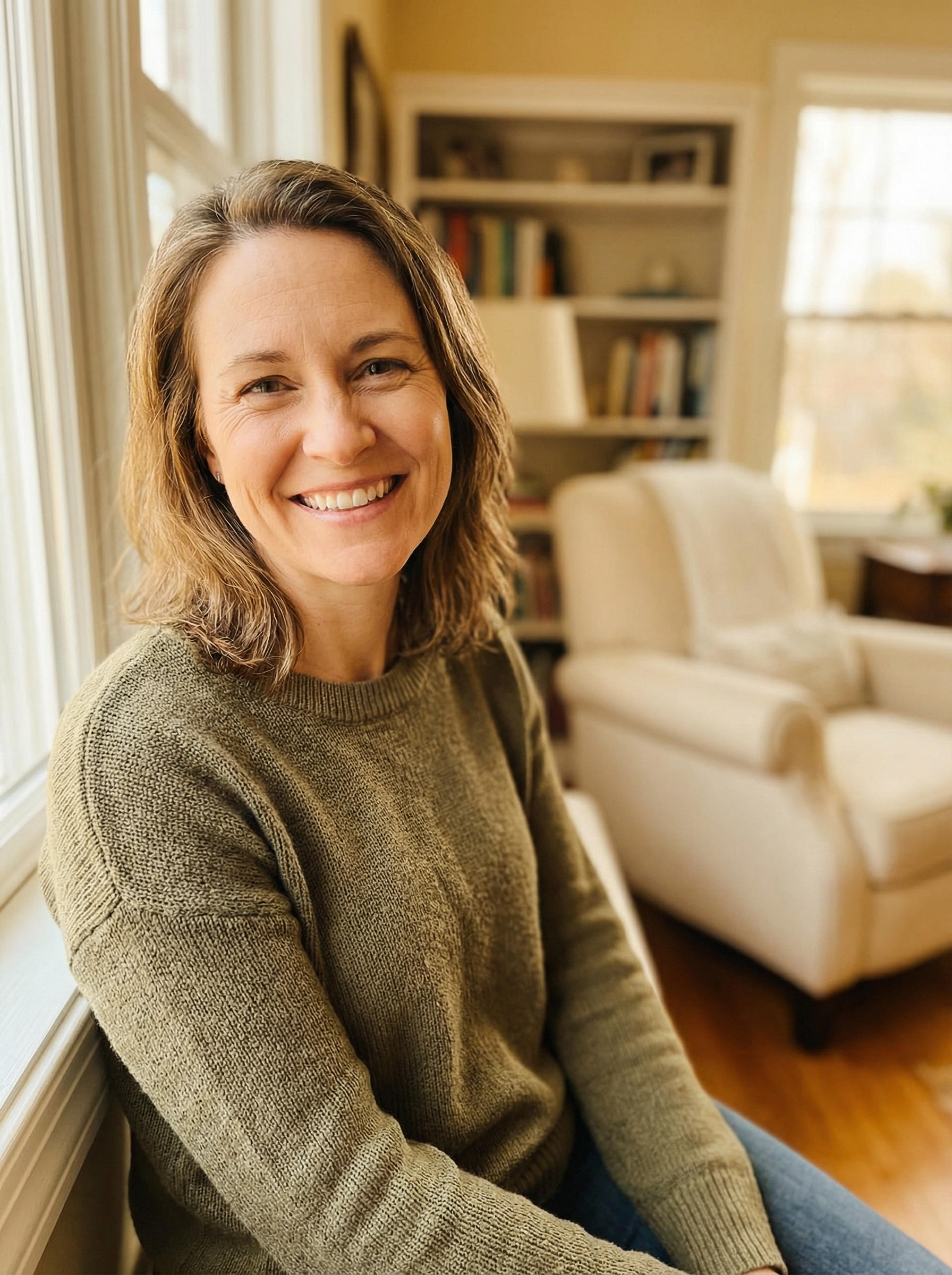 Happy client who received counselling at Open Arms Health