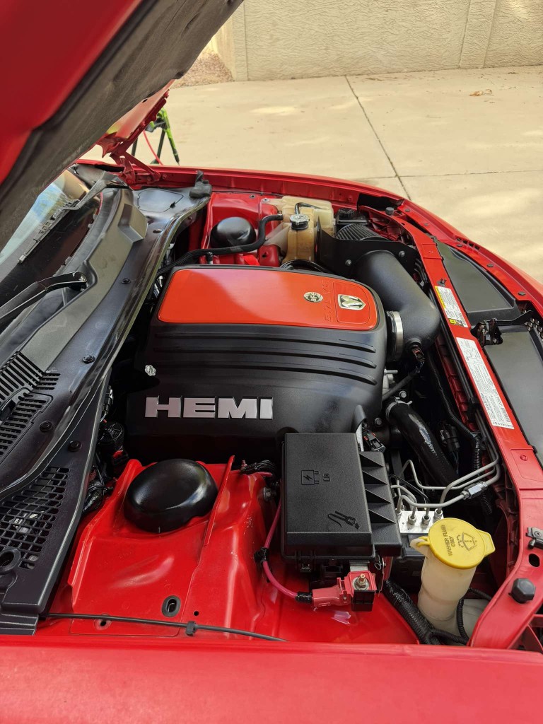Engine Bay Cleaning — after