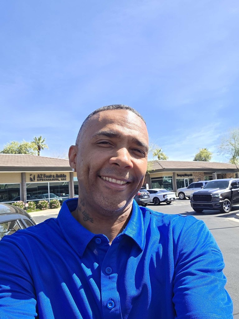 Vernon Thompson, owner of Thompson's Mobile Detailing Az