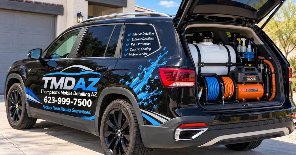 Thompson's Mobile Detailing AZ team member