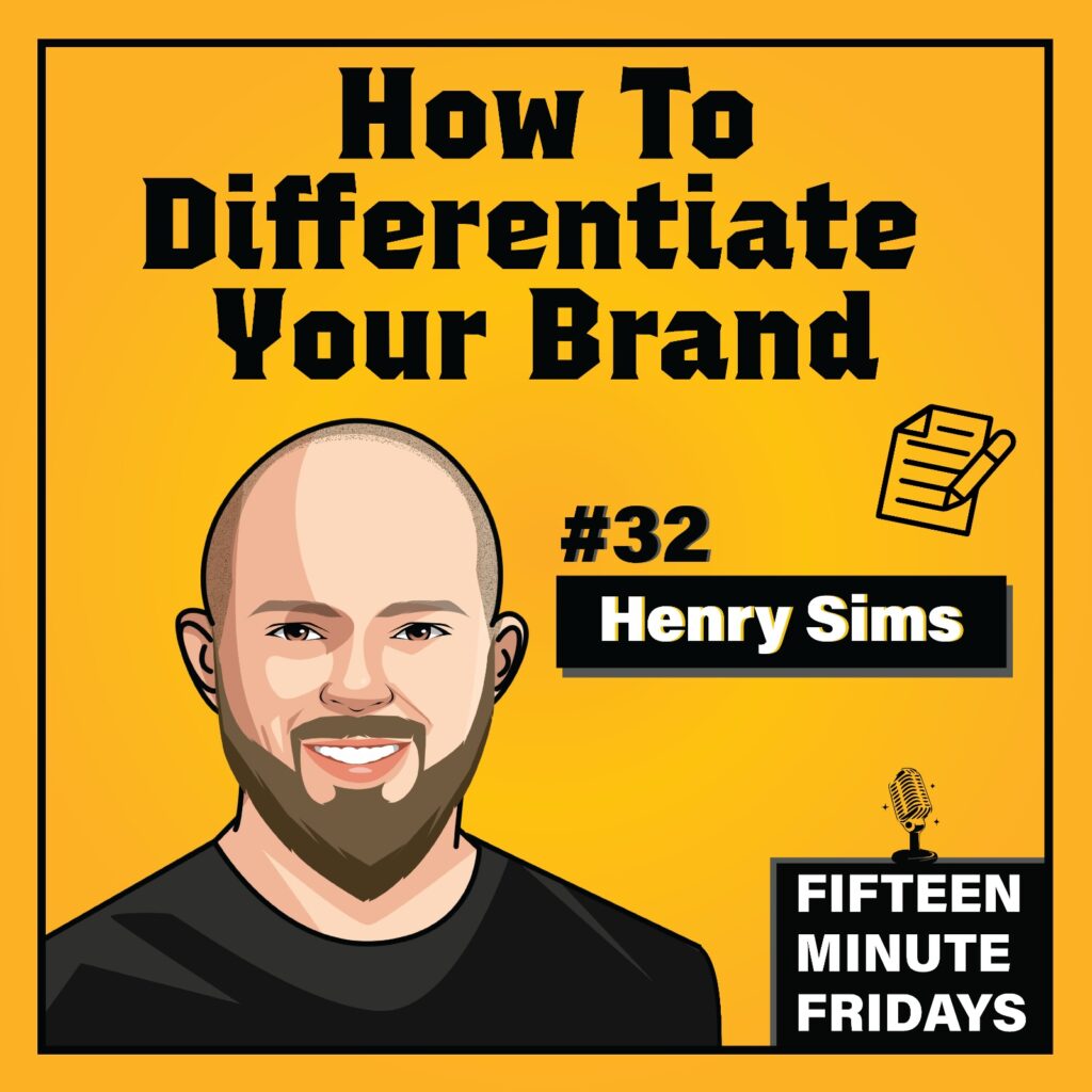 Podcast cover art for Real Business Connections featuring Henry Sims and Ben Albert, discussing personal branding and business differentiation. Podcast cover art for Real Business Connections featuring Henry Sims and Ben Albert, discussing personal branding and business differentiation.