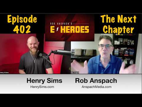 Henry Sims discussing his journey of stepping in front of the camera for his own brand on the E-Heroes Podcast with Rob Anspach Henry Sims discussing his journey of stepping in front of the camera for his own brand on the E-Heroes Podcast with Rob Anspach
