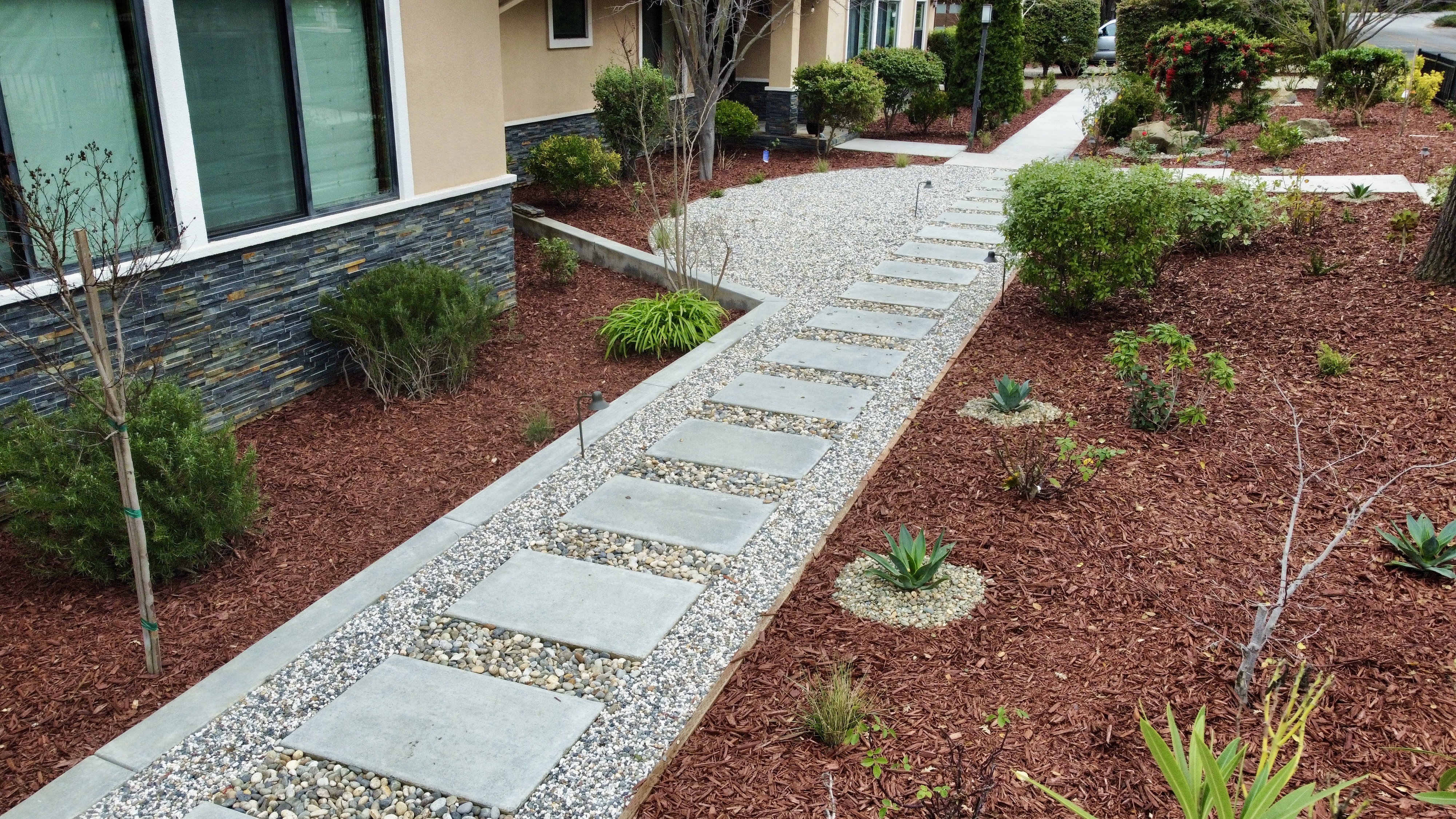 Beautiful hardscaping project