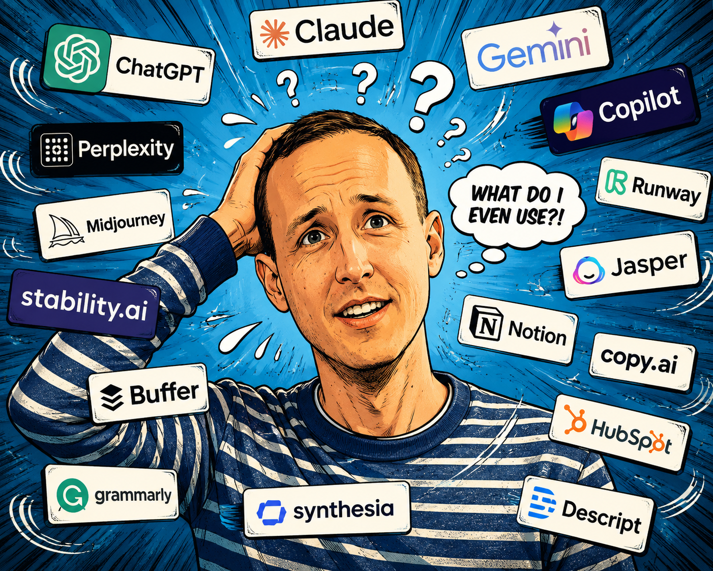 AI tool confusion — too many voices, no clear path