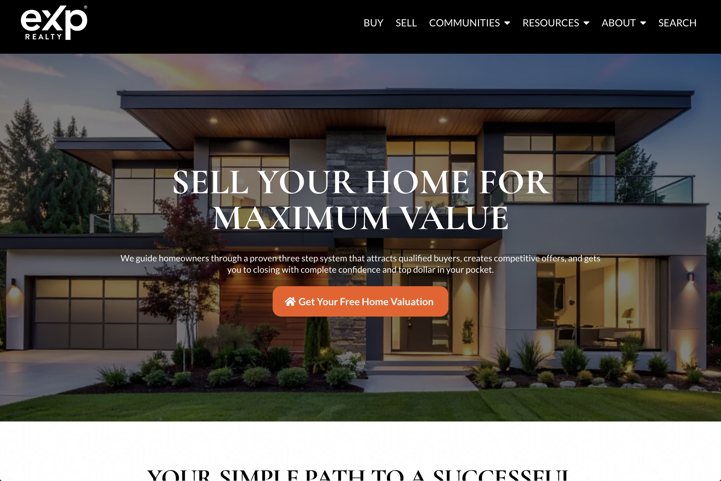 GS+ Custom Real Estate Website Example
