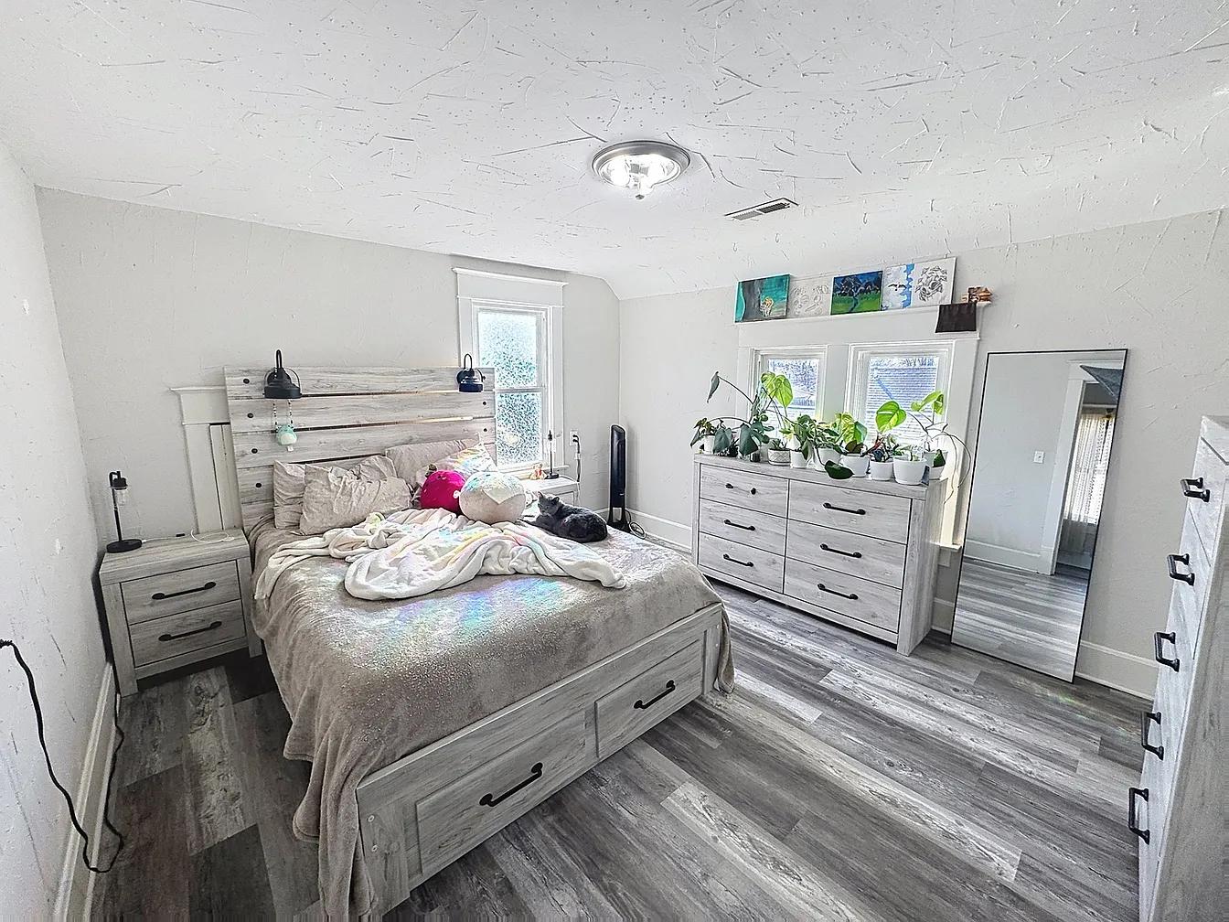 Updated bedroom
