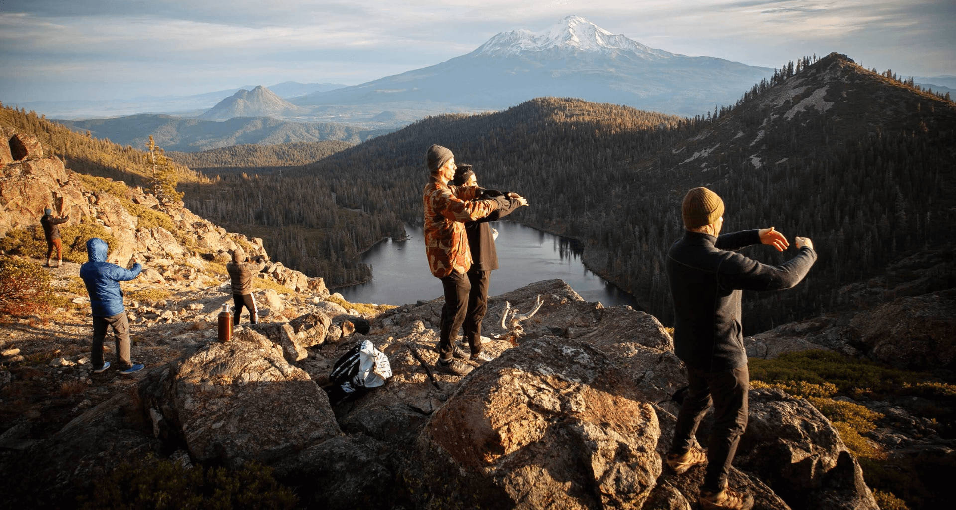 Qi Gong on Mount Shasta