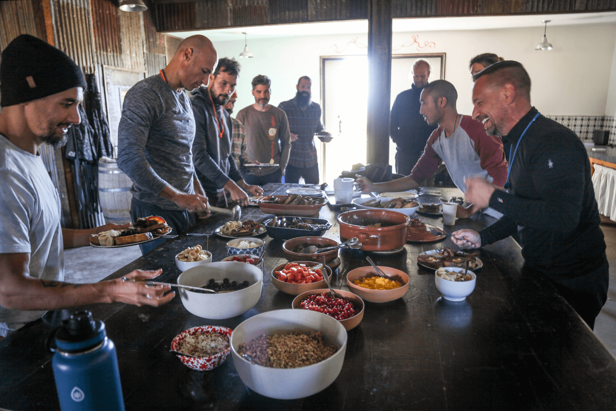 Shared meals and brotherhood