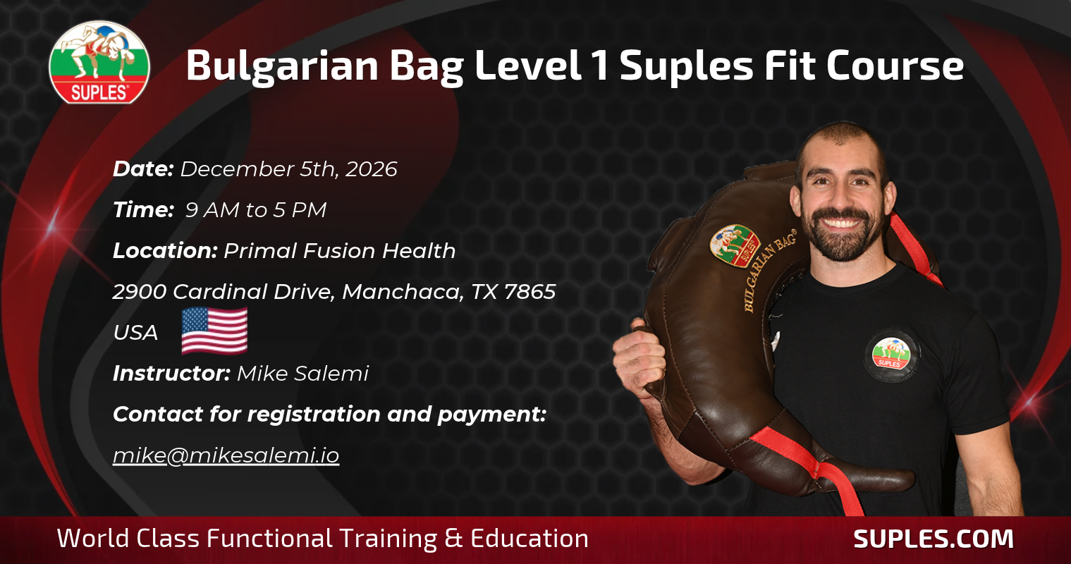 Bulgarian Bag Level 1 certification