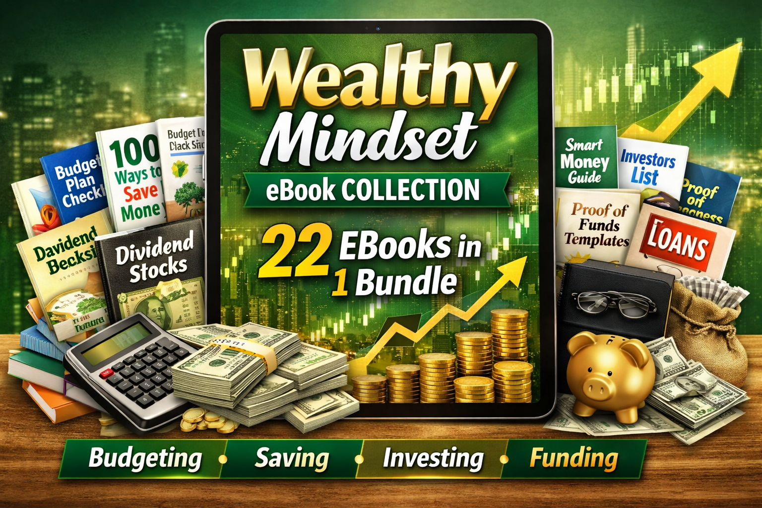 Wealthy Mindset eBook Collection (22-in-1 Bundle)