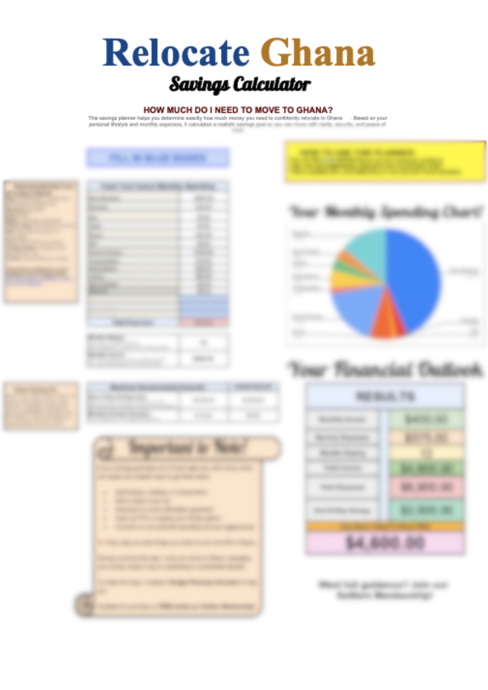 BUNDLE: Ghana Financial Planning Calculators — photo 2