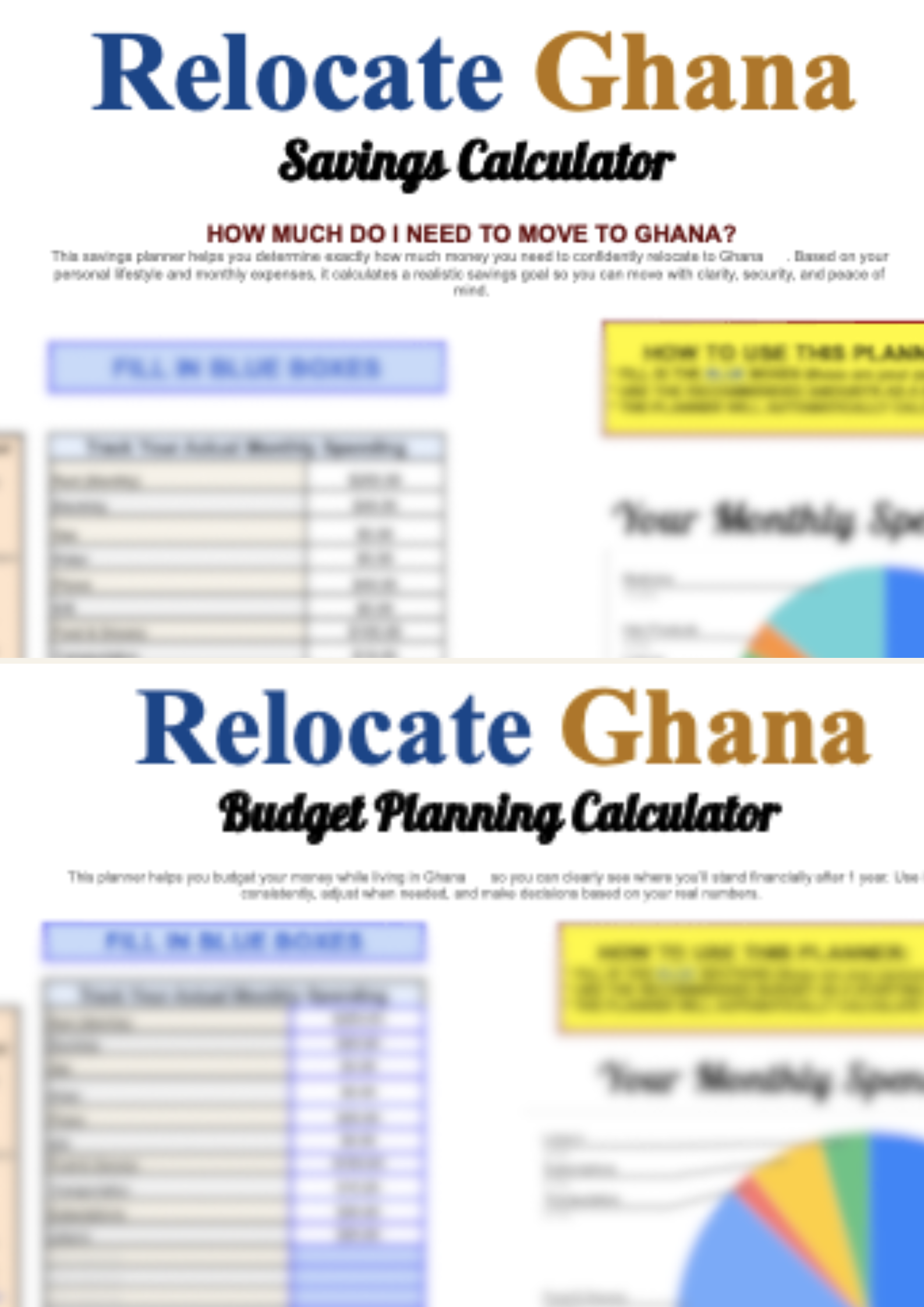BUNDLE: Ghana Financial Planning Calculators — photo 1