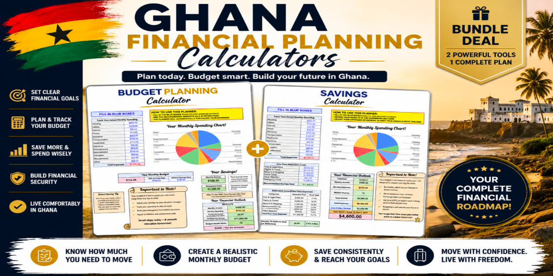 BUNDLE: Ghana Financial Planning Calculators