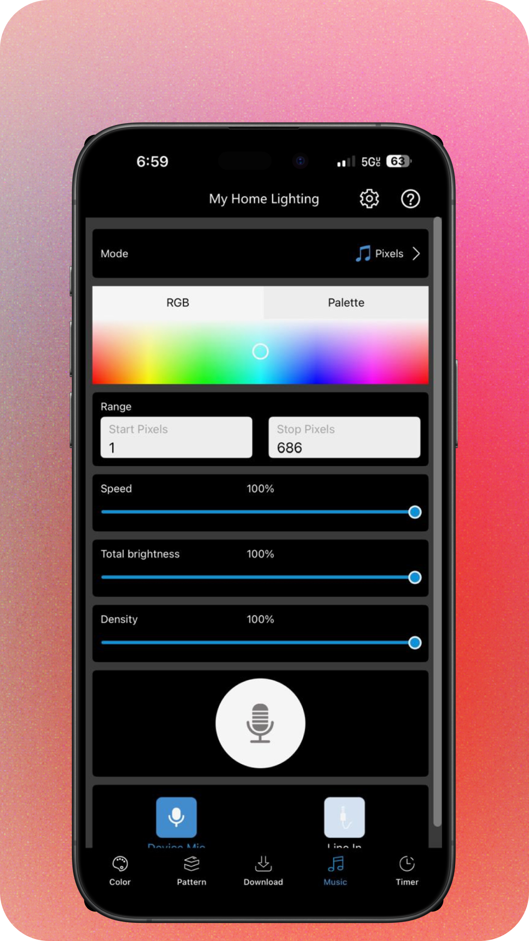 LGCY Lighting app