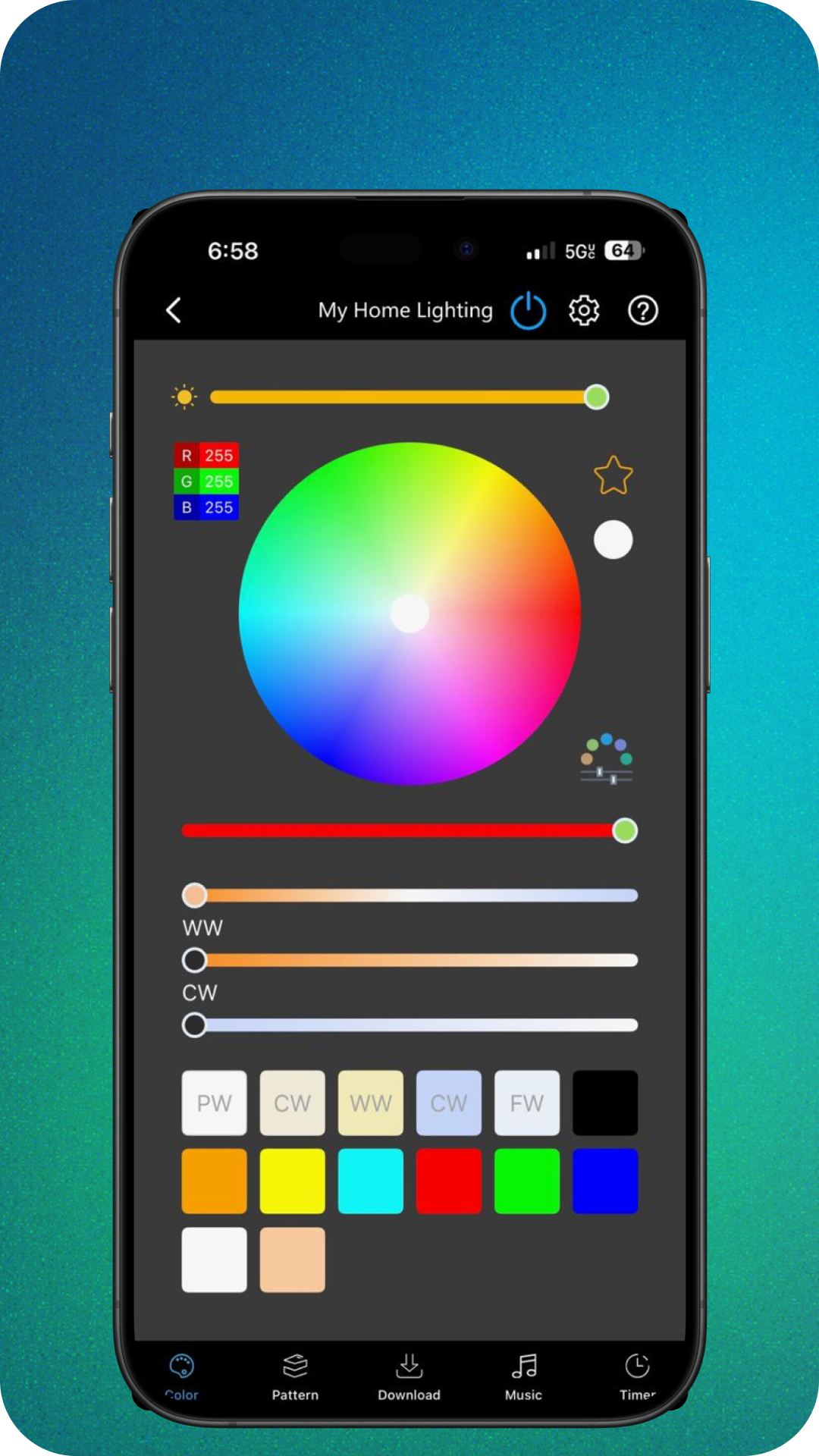 LGCY Lighting app