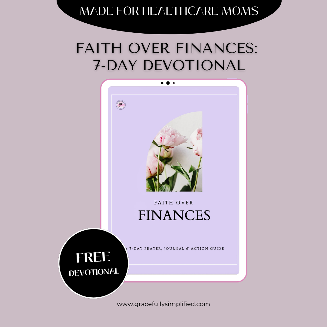 Faith Over Finances Devotional