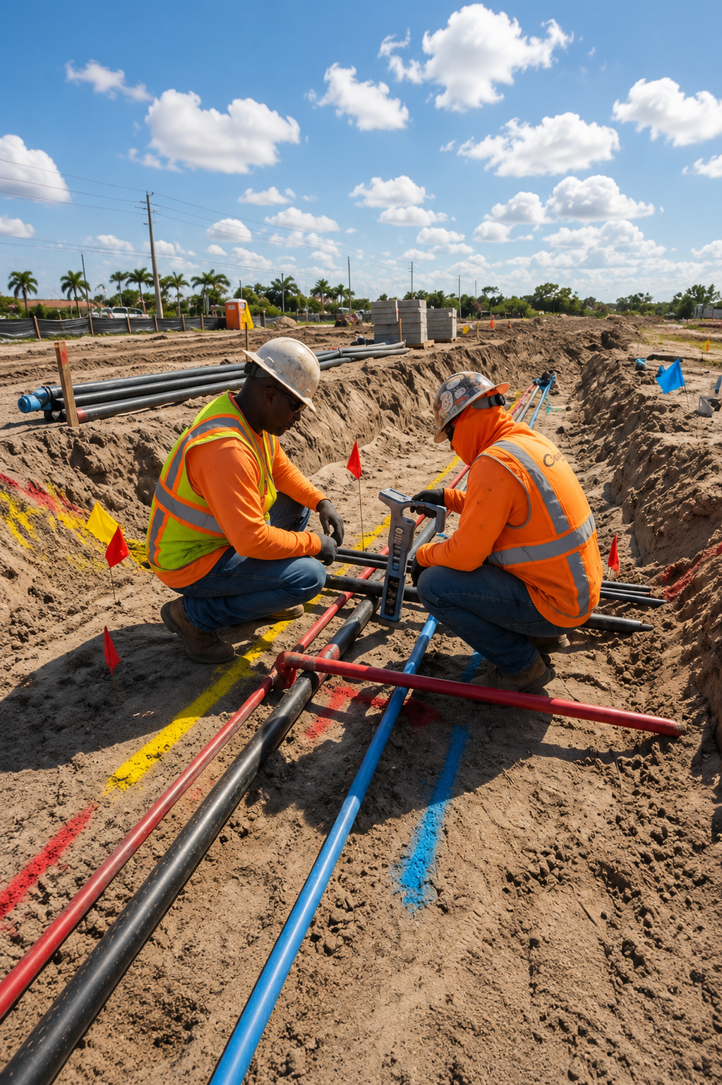  Utility Line Marking