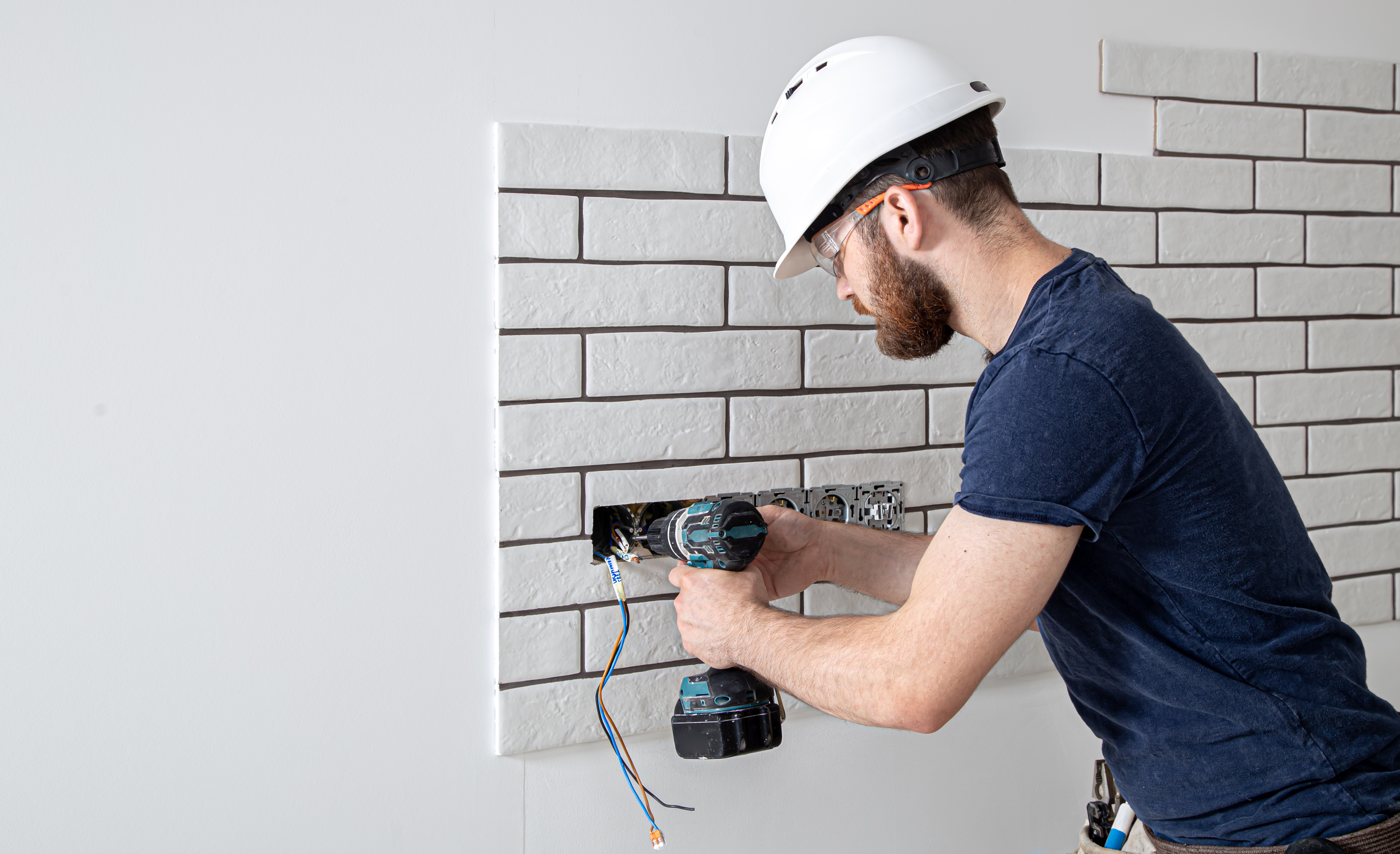 Home wall fixture installation