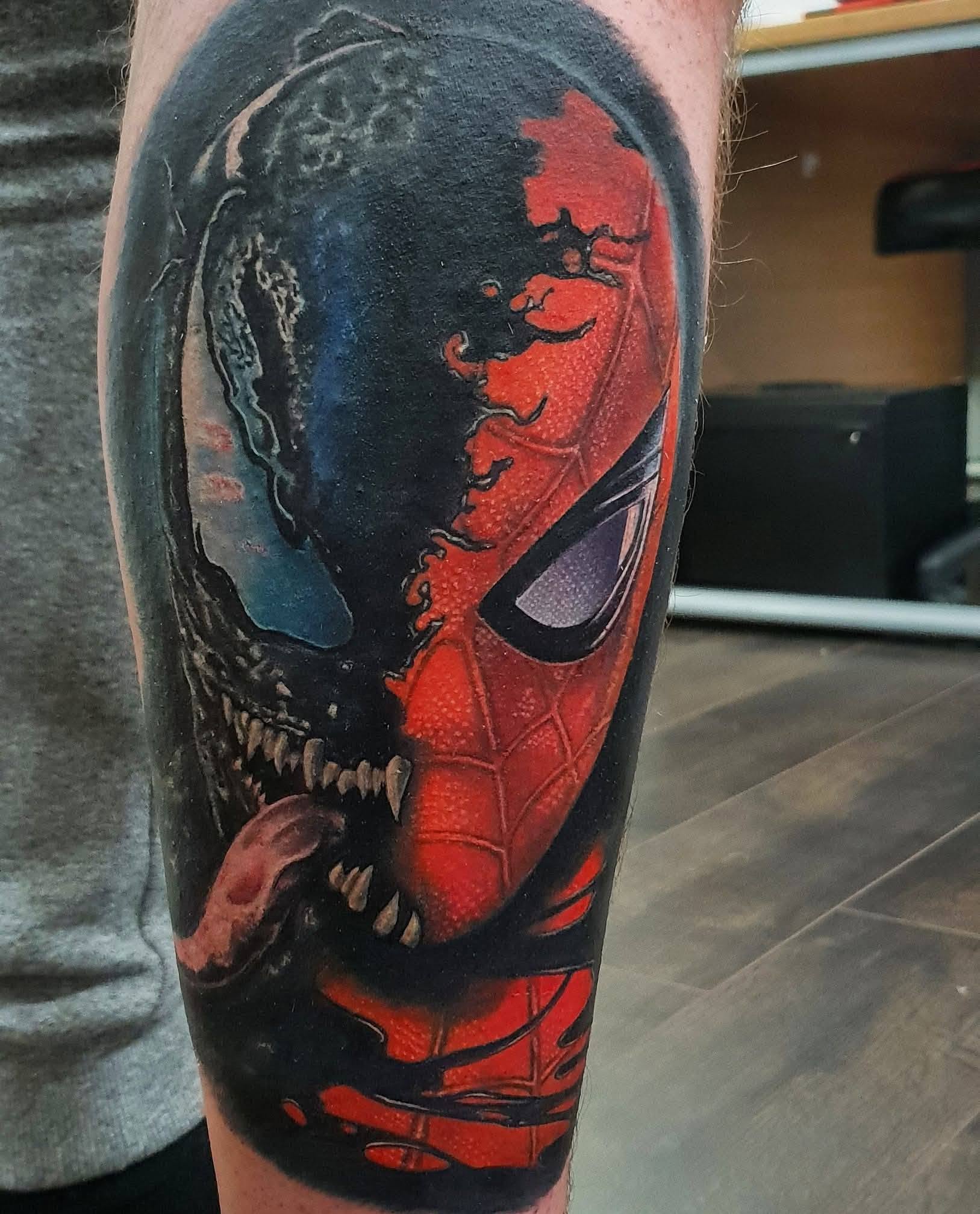 Colour tattoo from Tattoo Phil's