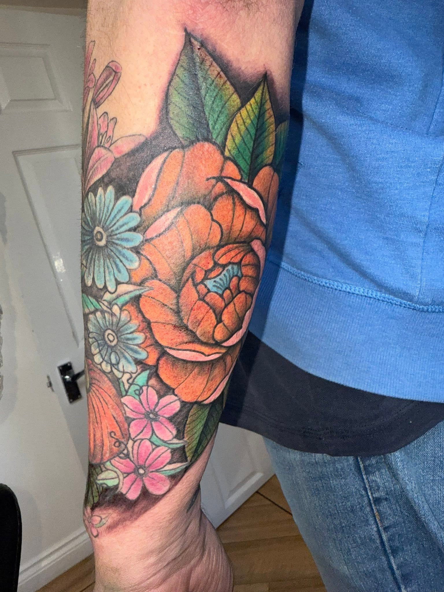 Illustrative tattoo artwork by the Tattoo Phil's studio team