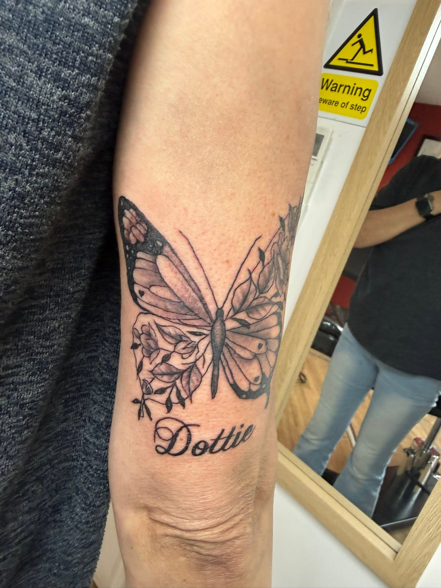 Custom tattoo artwork from the Northampton studio