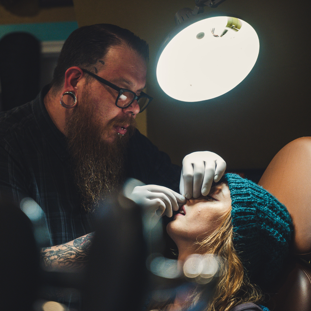 Piercing and jewellery work from Tattoo Phil's