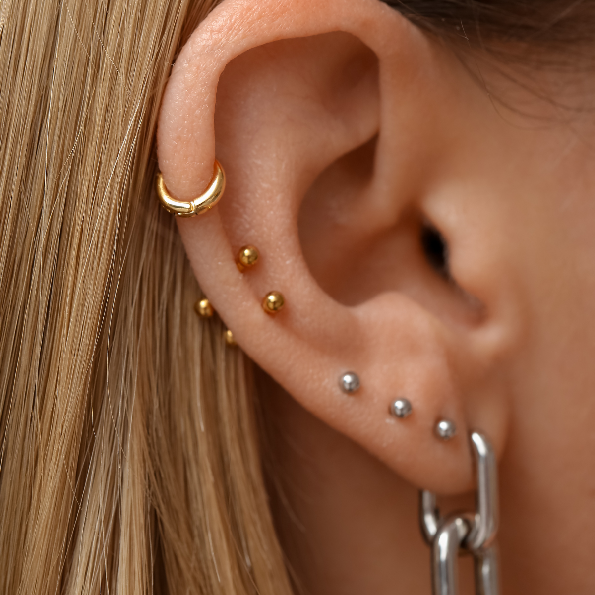 Professional piercing at Tattoo Phil's Northampton