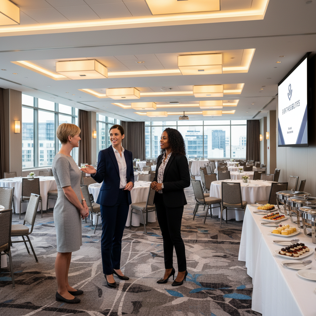 Hotel function and events team