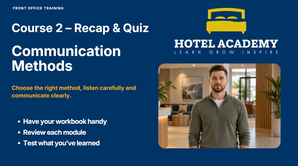 Preview of the Communication Methods Recap and Quiz
