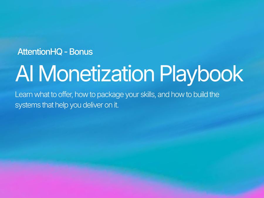 AI Monetization Playbook