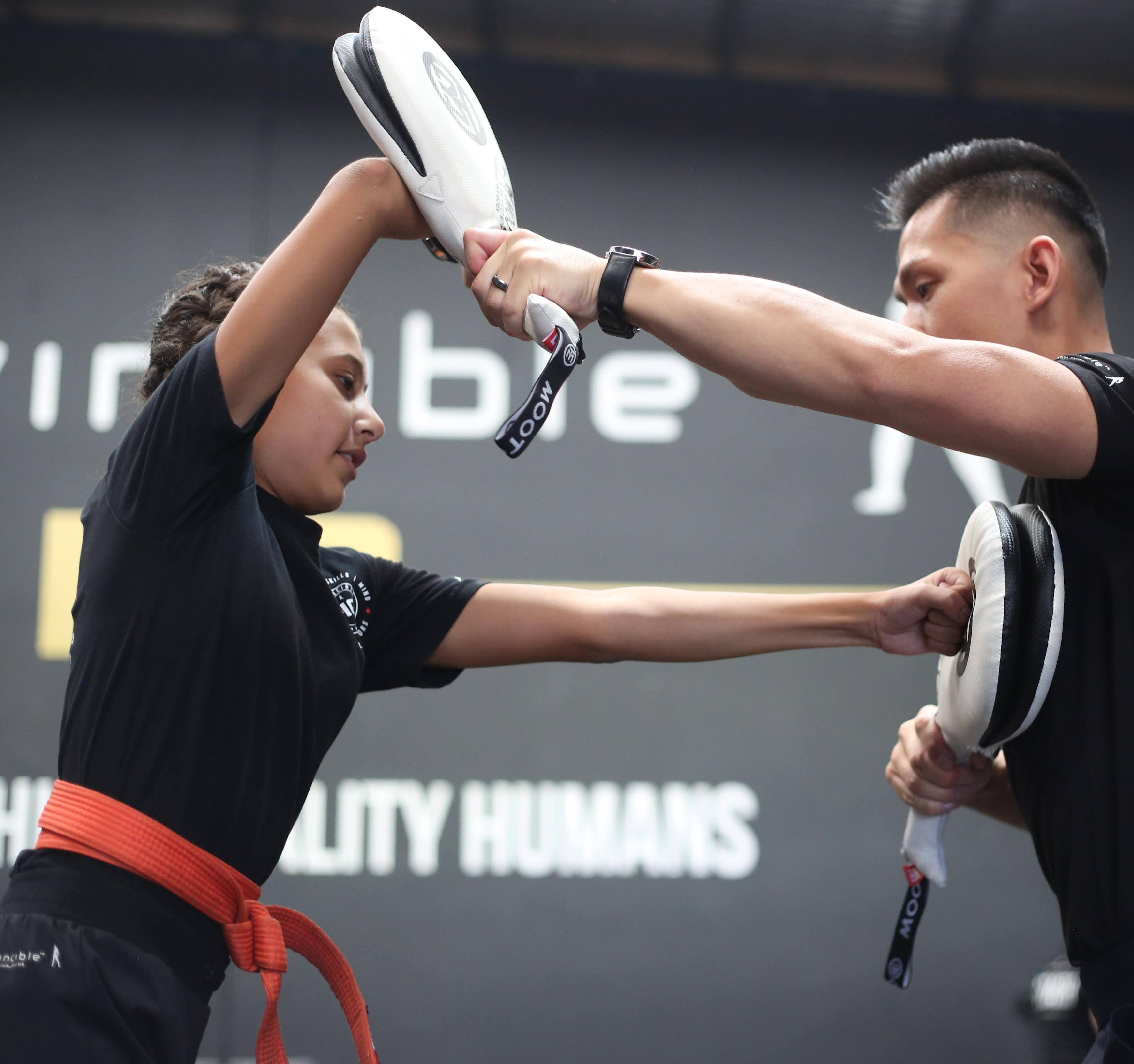 Orange Belt training