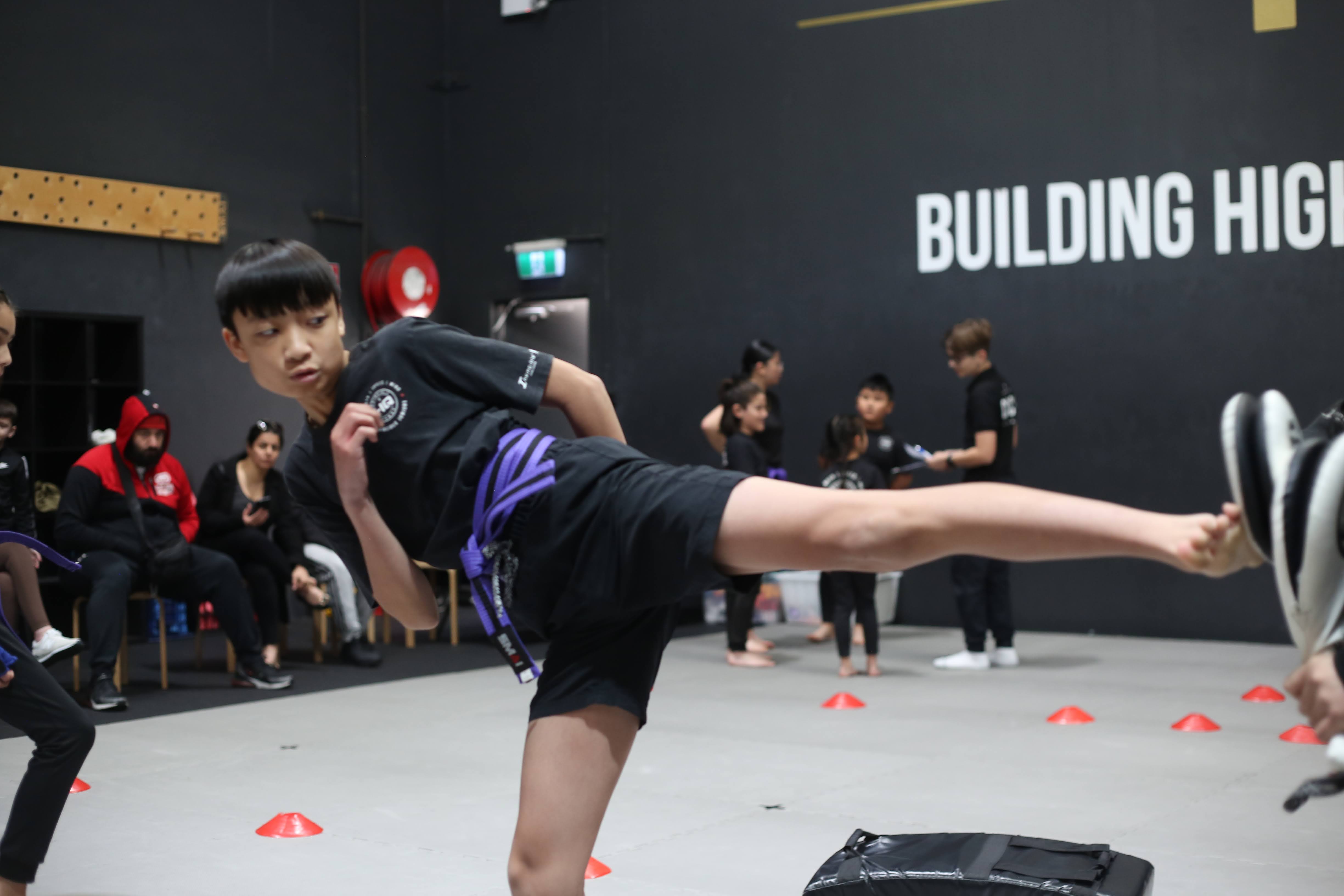 Invincible Juniors Purple II training