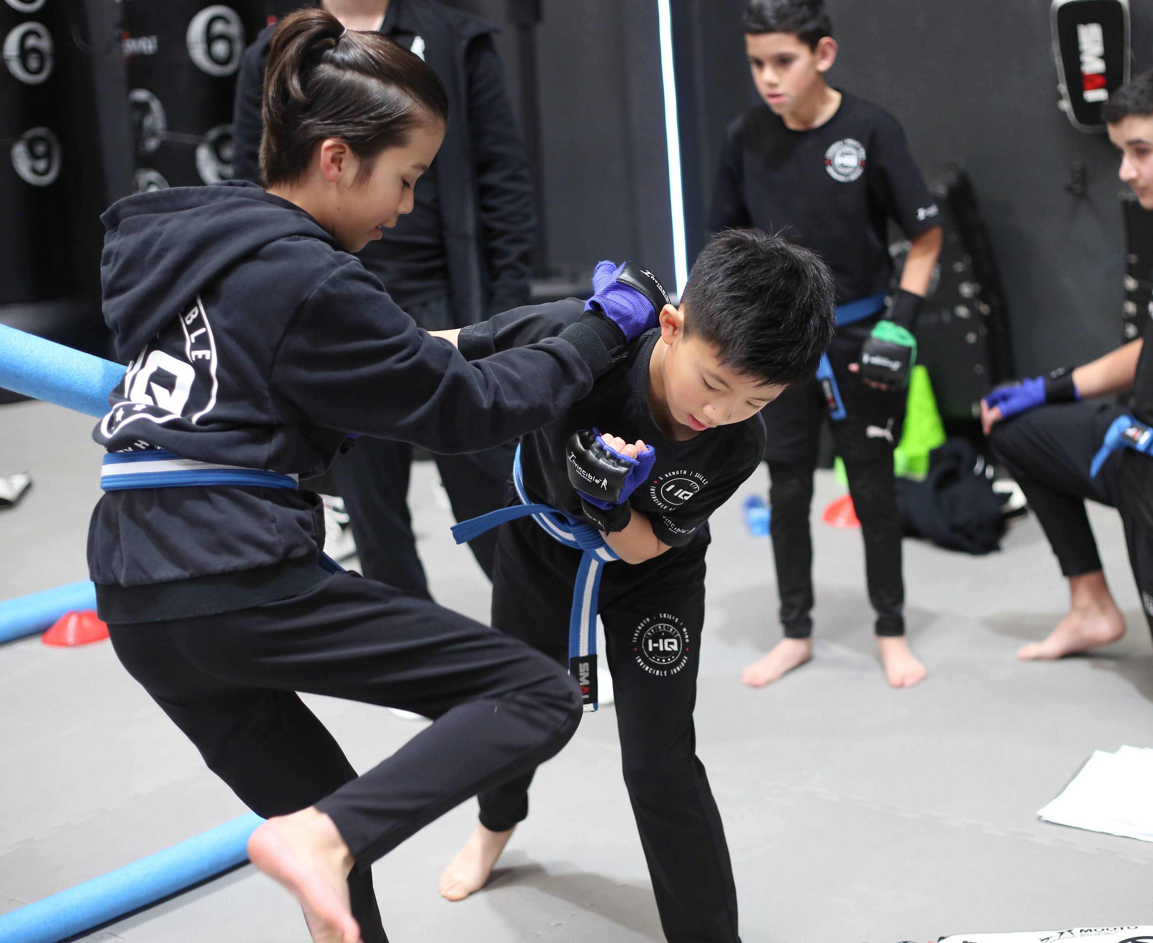 Invincible Juniors Blue I training