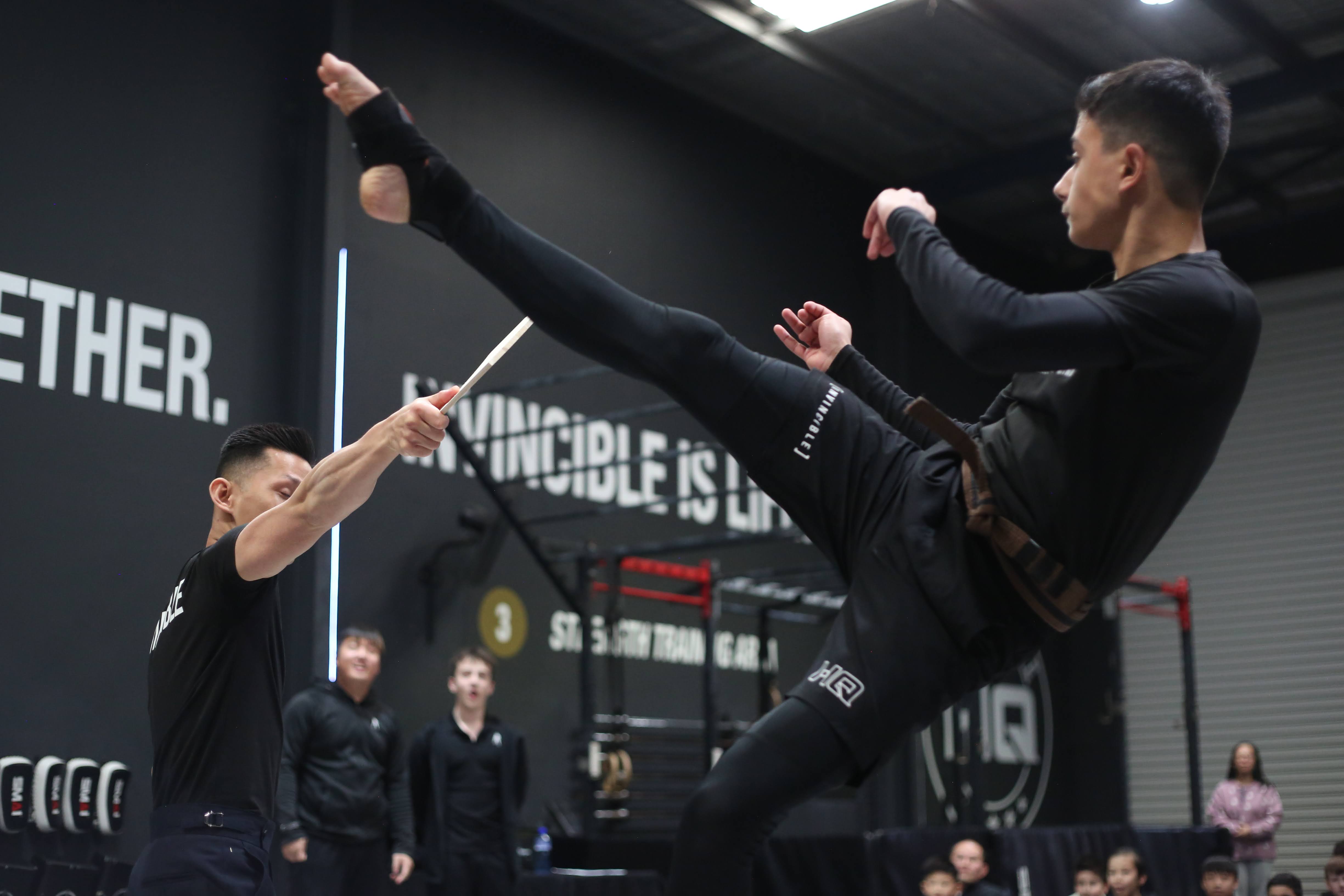Invincible Juniors Brown Belt training