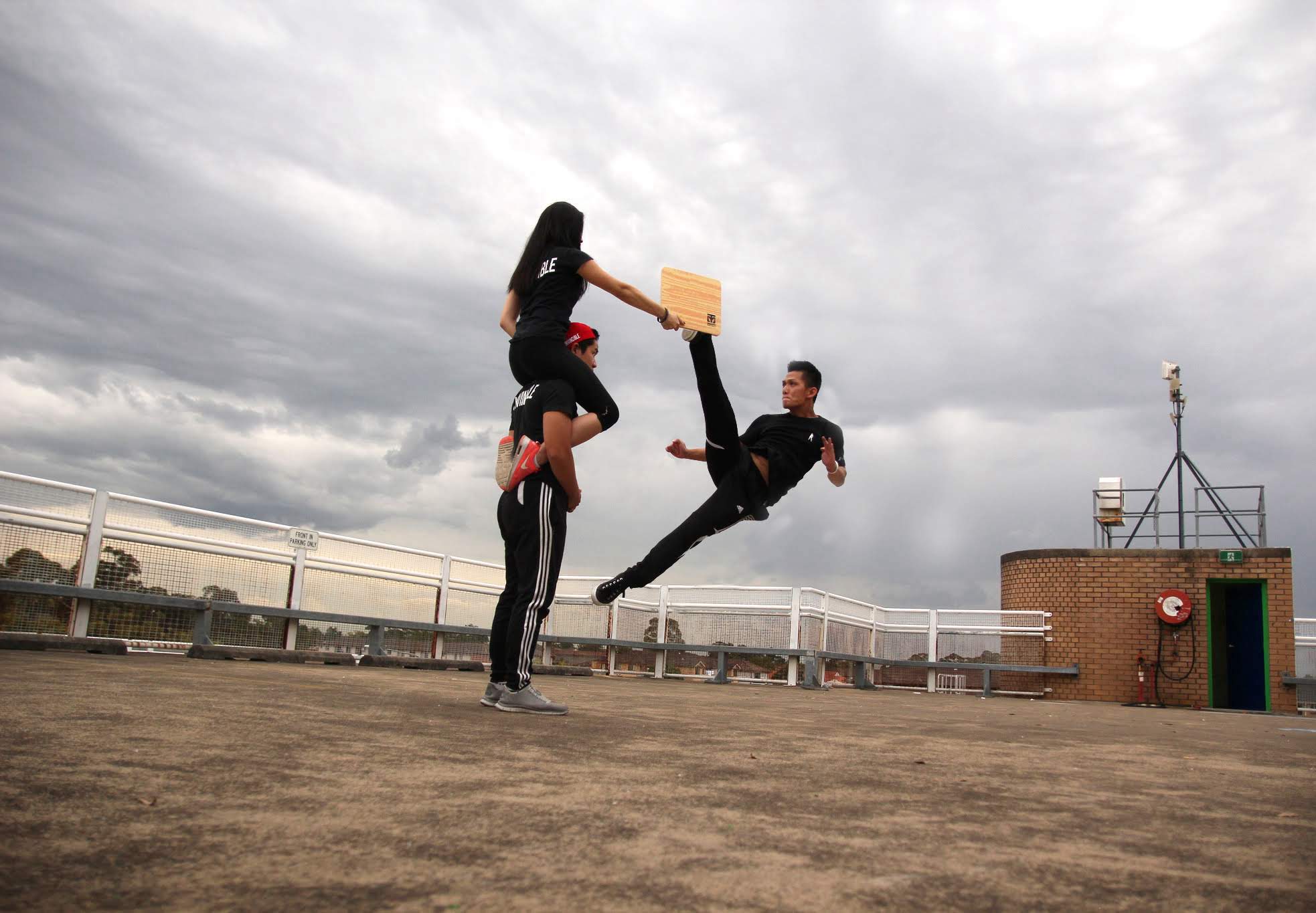 Black Belt training in action
