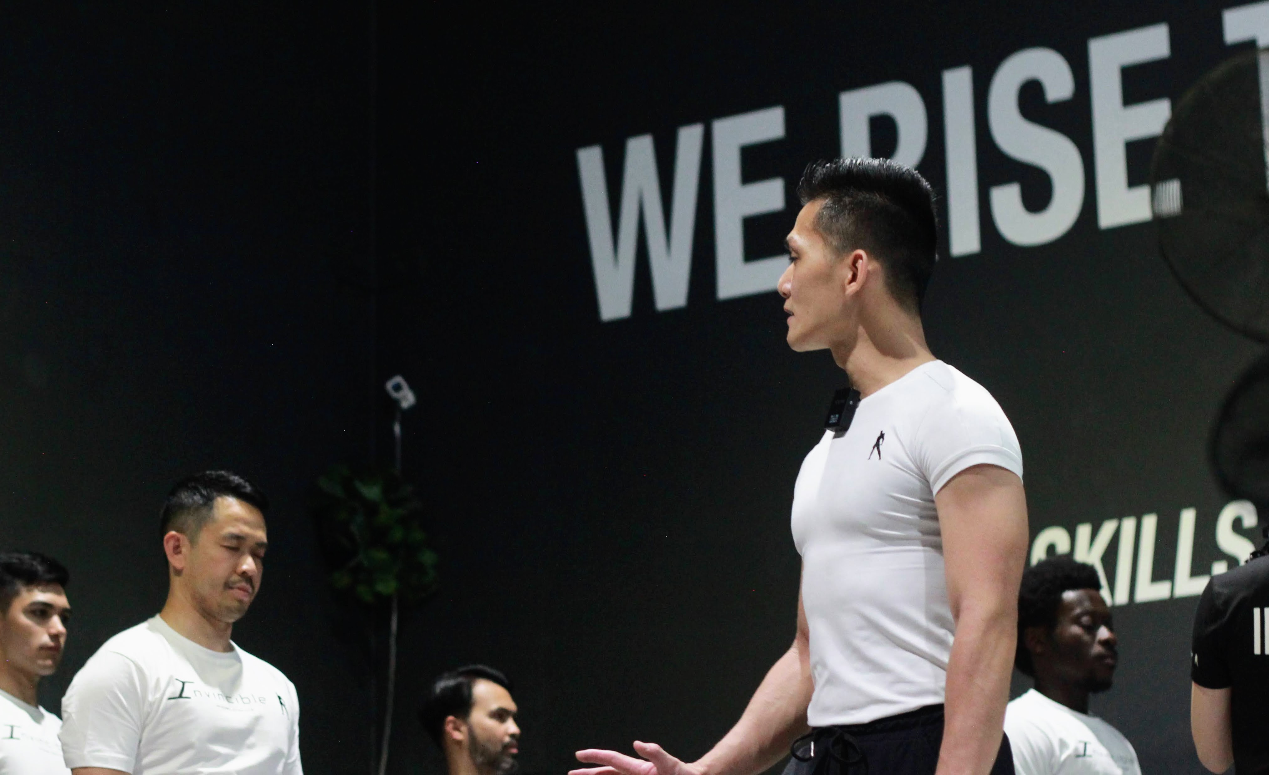 Alan La coaching martial arts school owners in the Invincible Mastermind