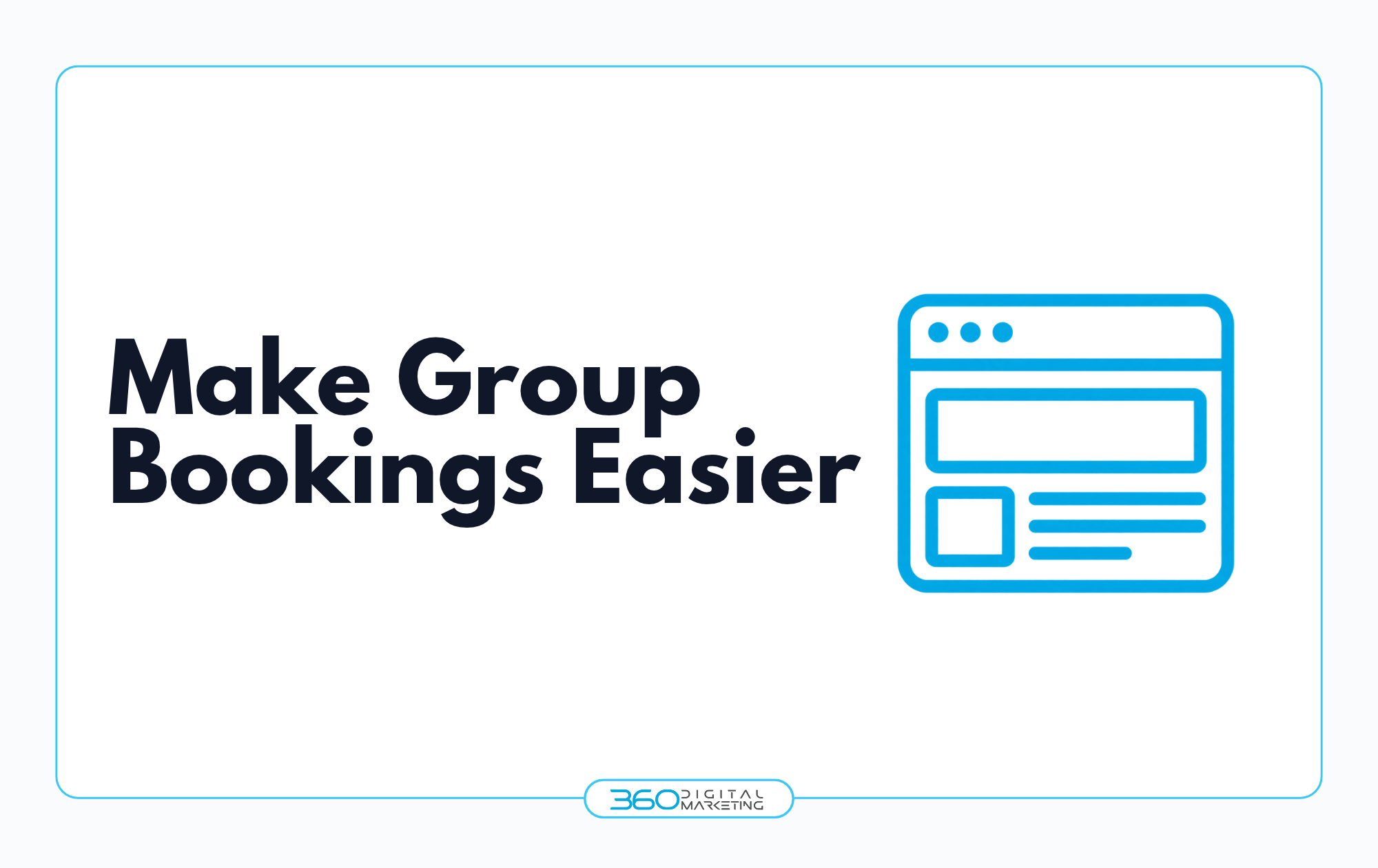 Make Group Bookings and Special-Occasion Inquiries Easier