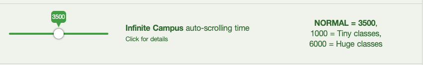 Infinite Campus Scrolling Time Infinite Campus Scrolling Time
