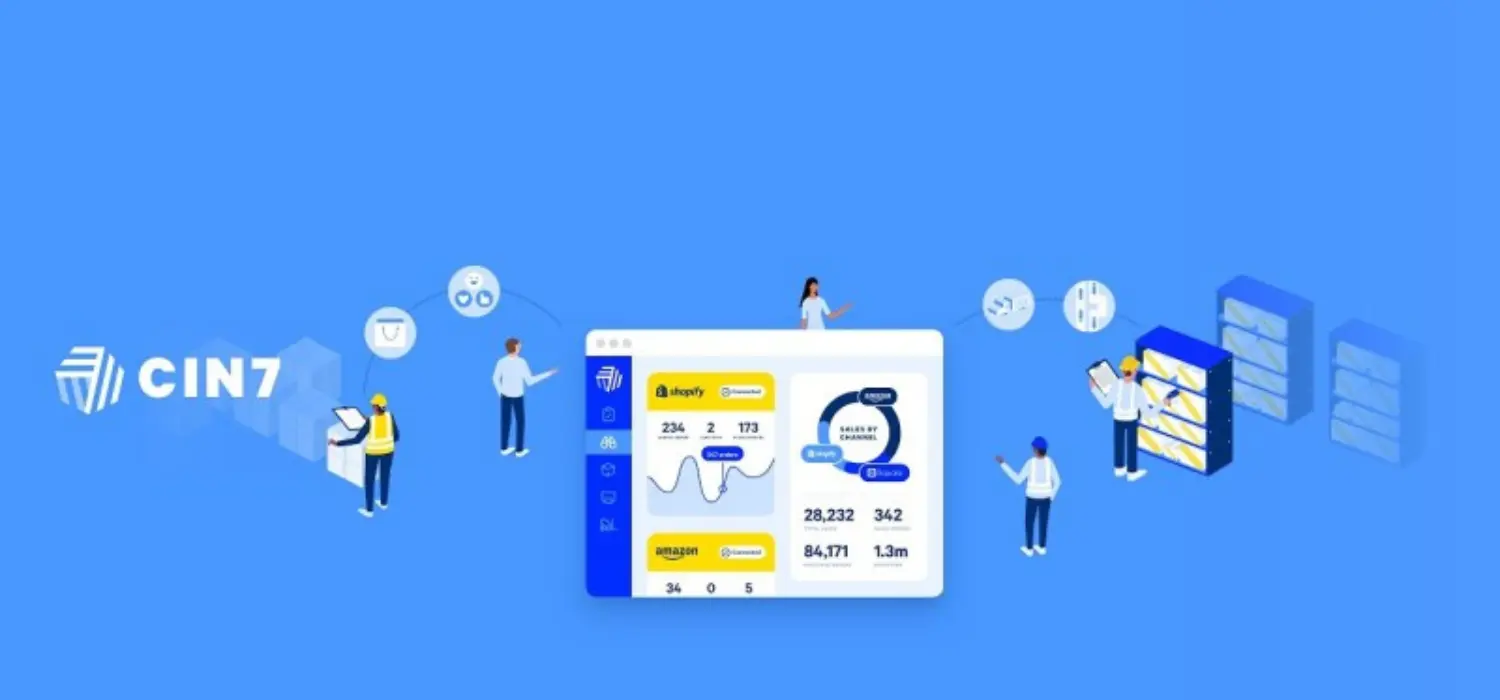Cin7 ERP implementation unifying inventory, sales channels and accounting