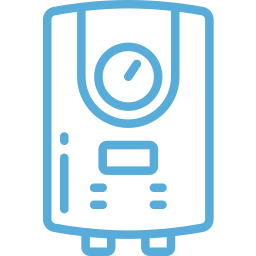 Water heater installation icon representing expert replacement service