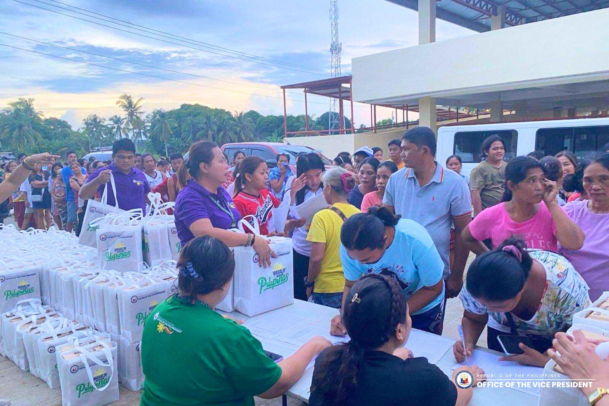 OVP Relief Ops: 271 Families Receive Aid in San Remigio, Cebu 🇵🇭