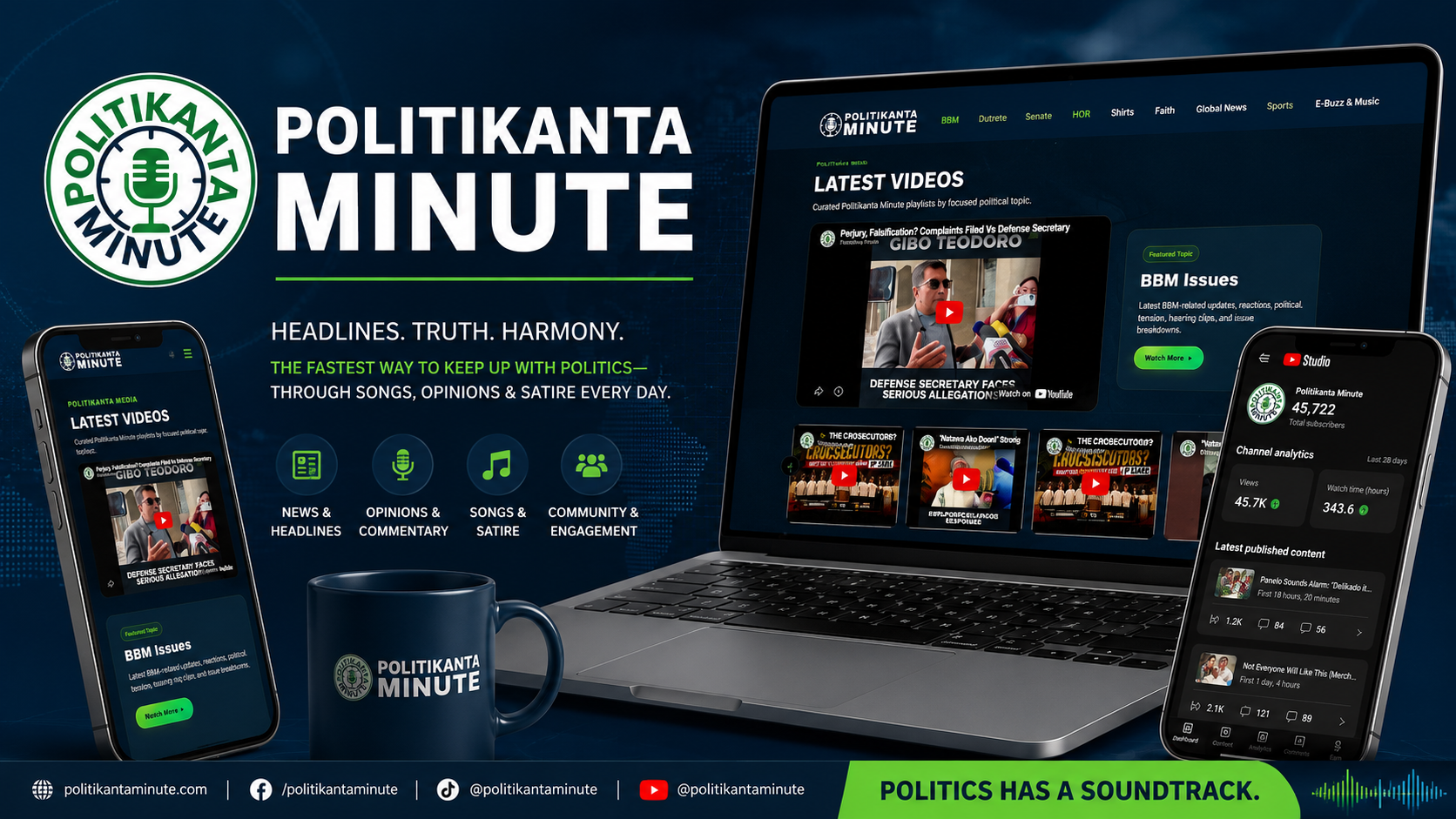Politikanta Minute brand transformation