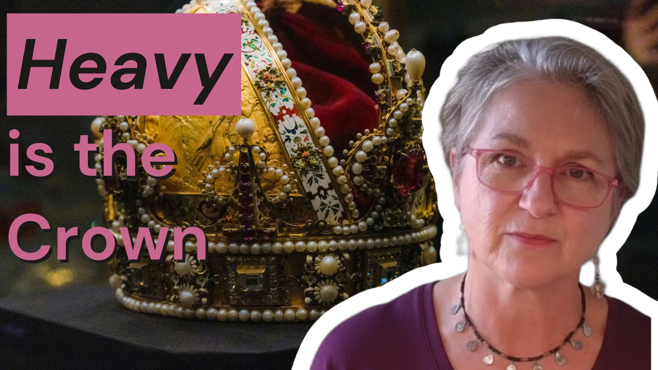 Thumbnail of Cordes with the text "heavy as the crown". Thumbnail of Cordes with the text "heavy as the crown".