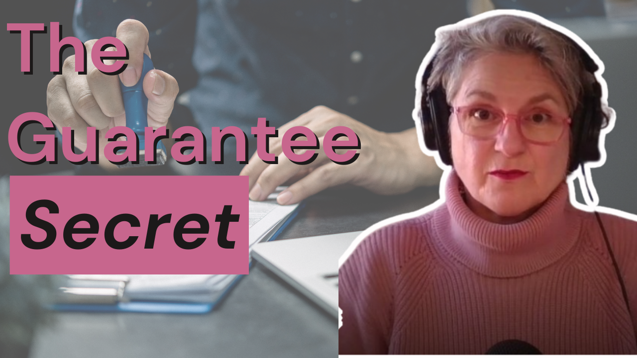 Thumbnail of Cordes with the text "The Guarantee Secret". Thumbnail of Cordes with the text "The Guarantee Secret".