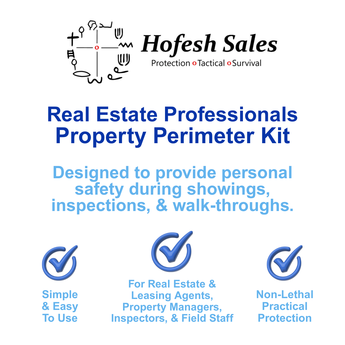 Real Estate Professionals Property Security Kit