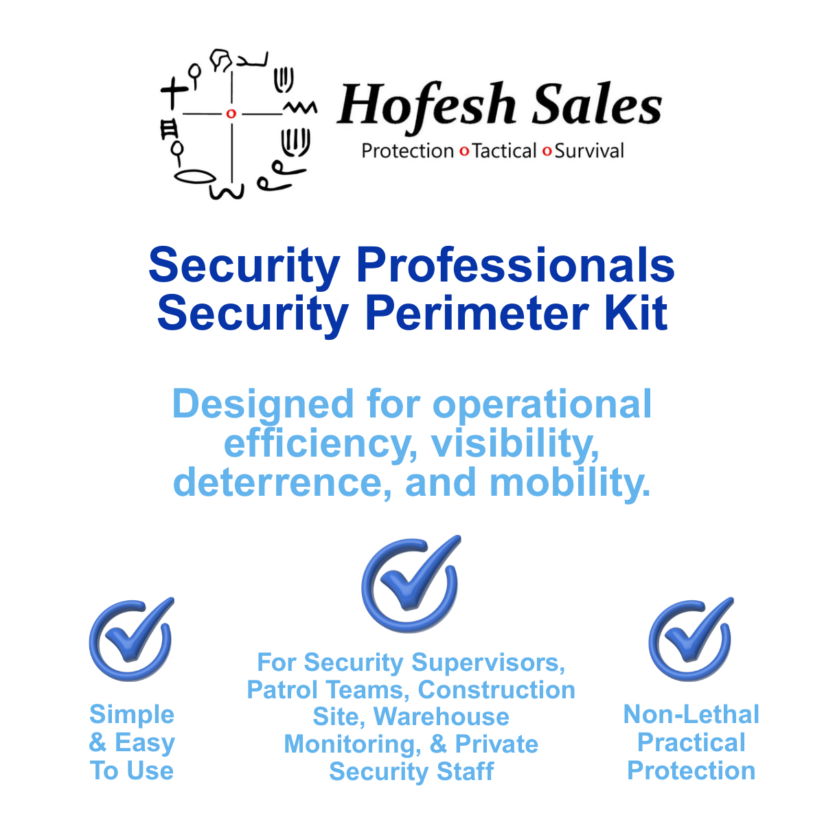 Security Professionals Perimeter Kit